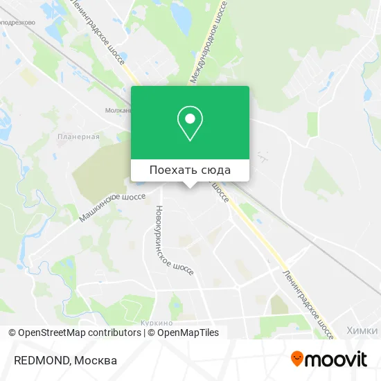Карта REDMOND