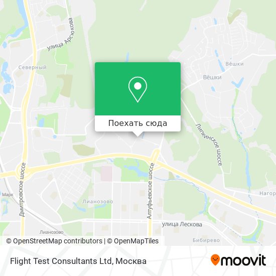 Карта Flight Test Consultants Ltd
