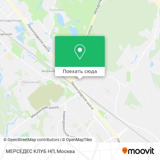 Карта МЕРСЕДЕС КЛУБ НП