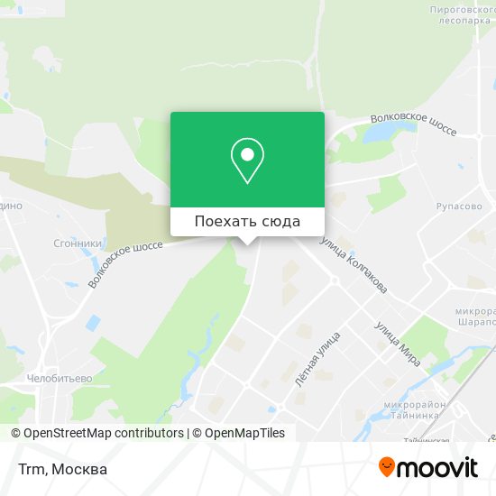 Карта Trm