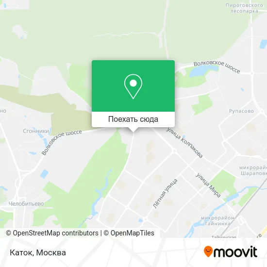 Карта Каток
