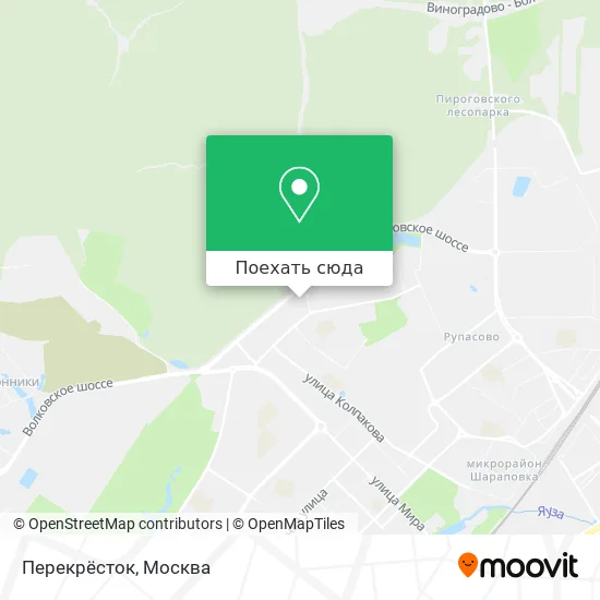 Карта Перекрёсток