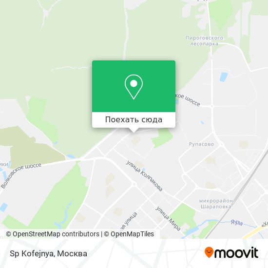 Карта Sp Kofejnya