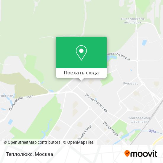 Карта Теплолюкс
