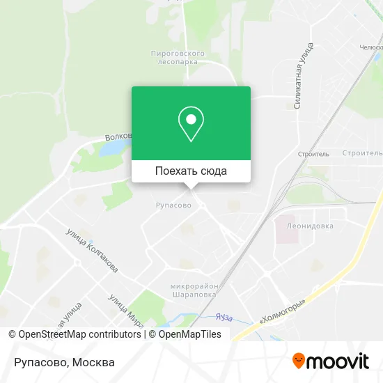 Карта Рупасово