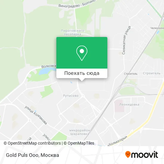 Карта Gold Puls Ooo