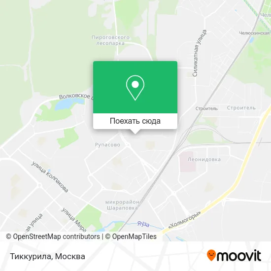 Карта Тиккурила
