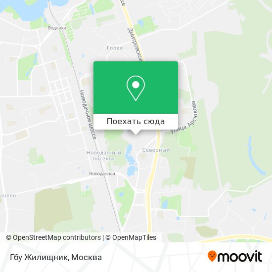 Карта Гбу Жилищник