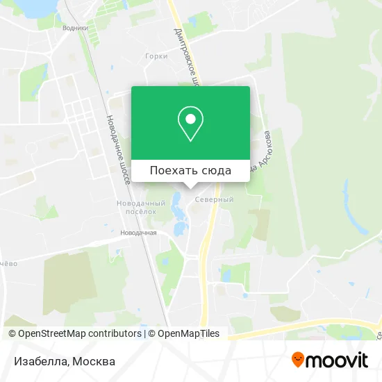 Карта Изабелла