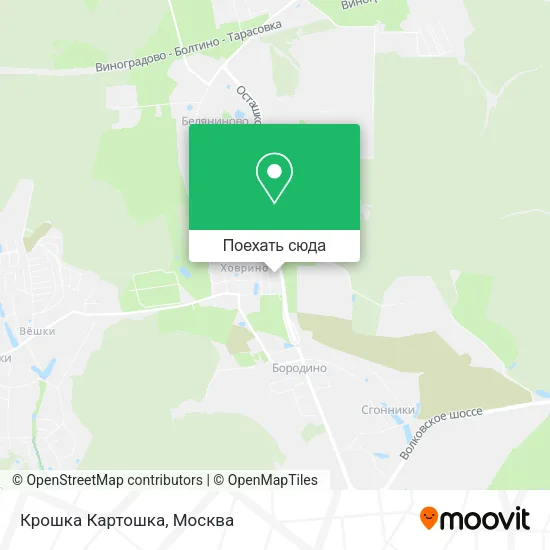 Карта Крошка Картошка