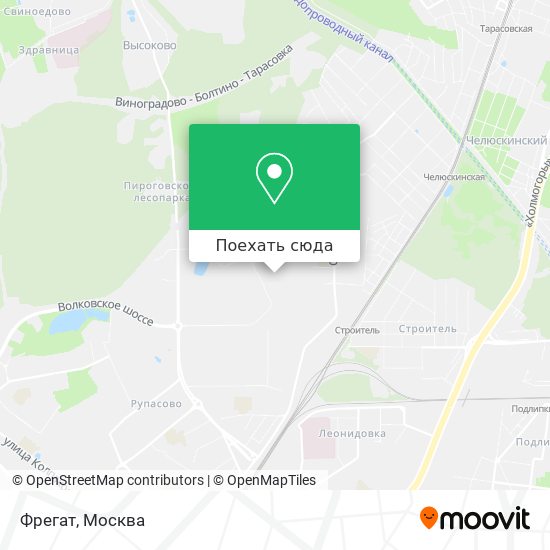 Карта Фрегат