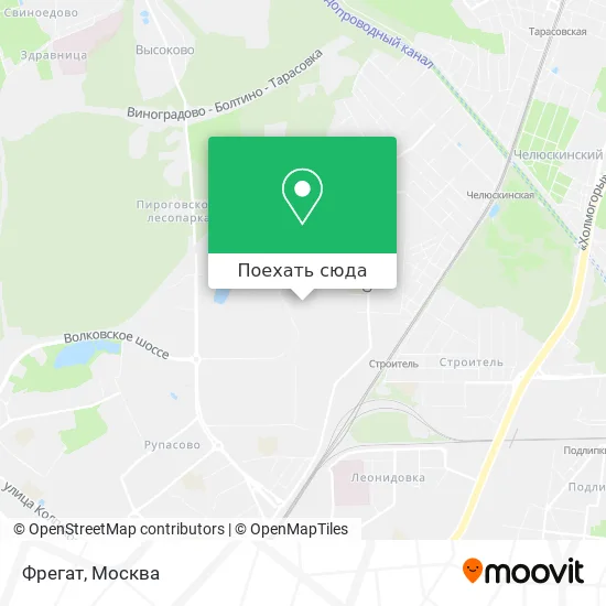 Карта Фрегат