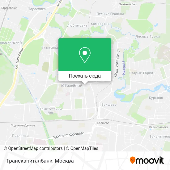 Карта Транскапиталбанк
