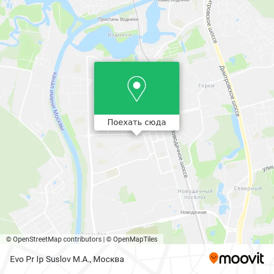 Карта Evo Pr Ip Suslov M.A.