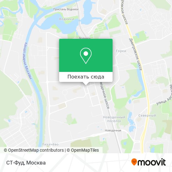 Карта СТ-Фуд