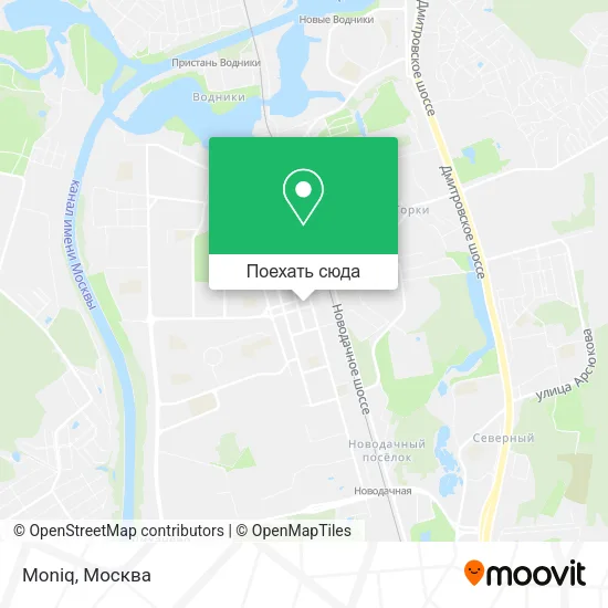 Карта Moniq