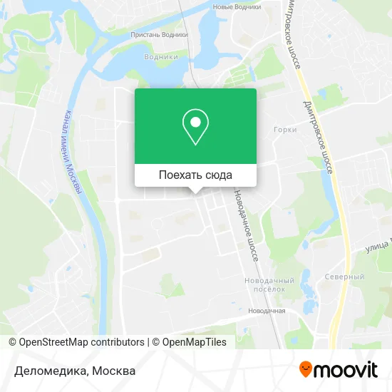 Карта Деломедика