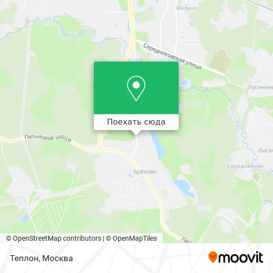 Карта Теплон