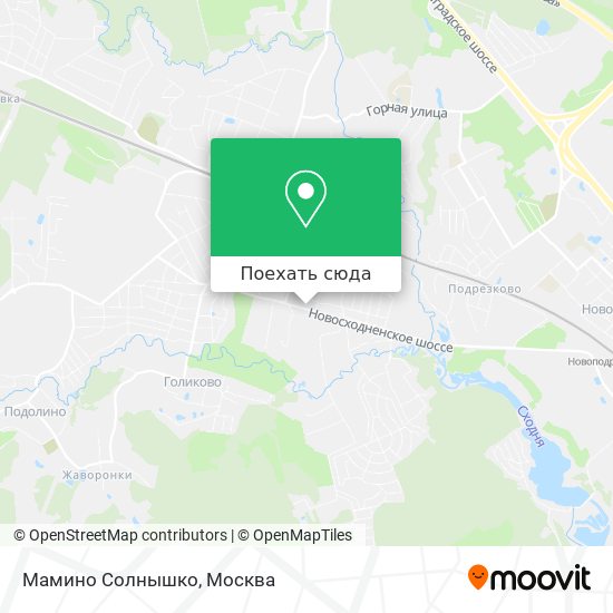 Карта Мамино Солнышко