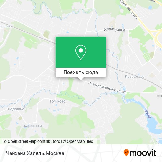 Карта Чайхана Халяль