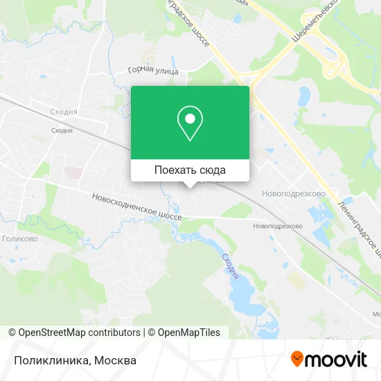 Карта Поликлиника