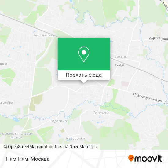 Карта Ням-Ням