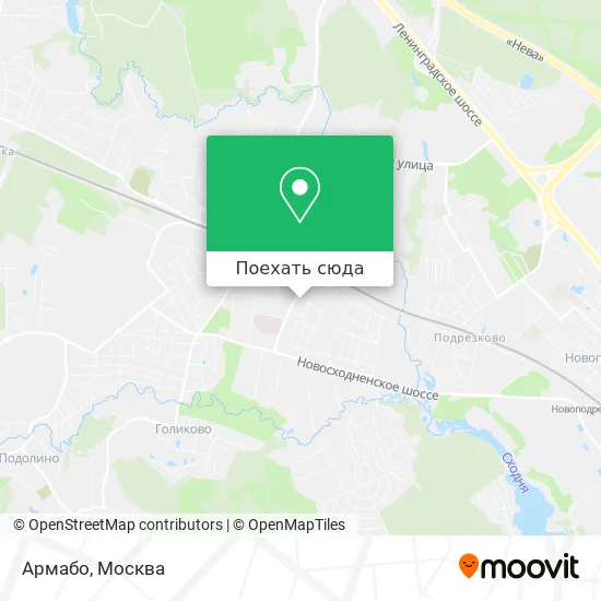 Карта Армабо