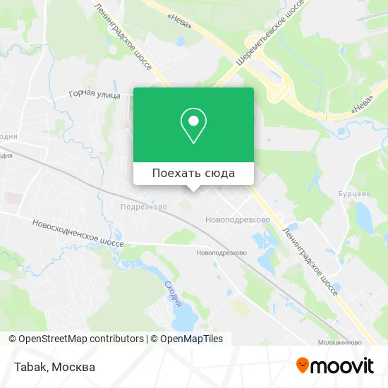 Карта Tabak