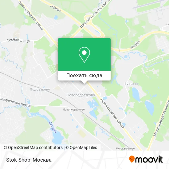 Карта Stok-Shop