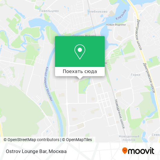 Карта Ostrov Lounge Bar