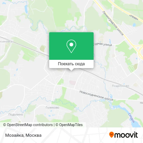 Карта Мозайка