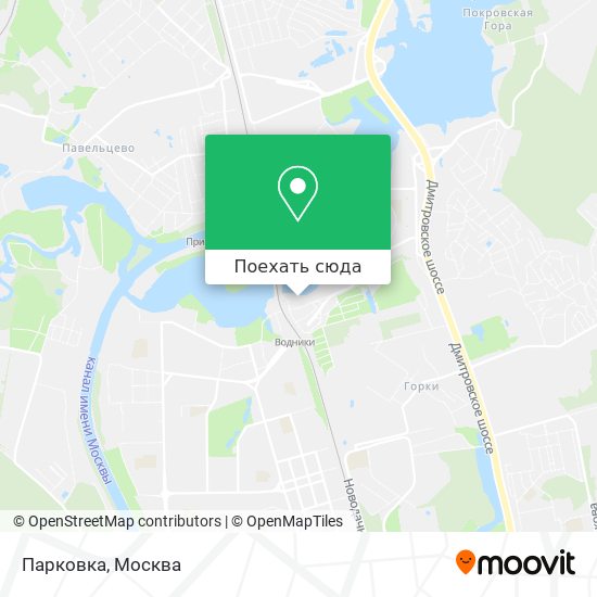 Карта Парковка