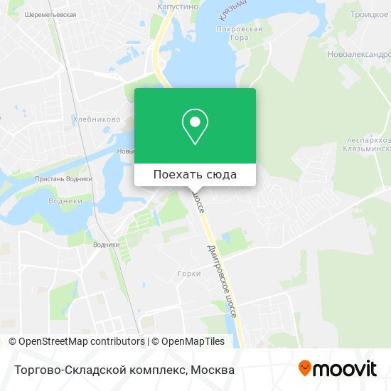 Карта Торгово-Складской комплекс