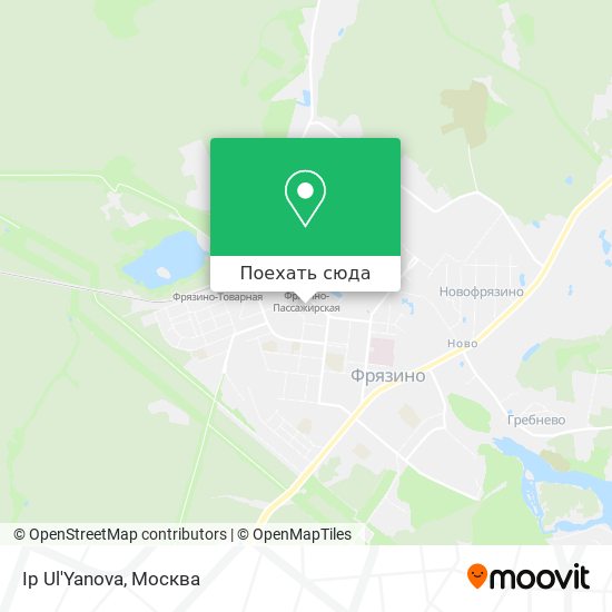 Карта Ip Ul'Yanova