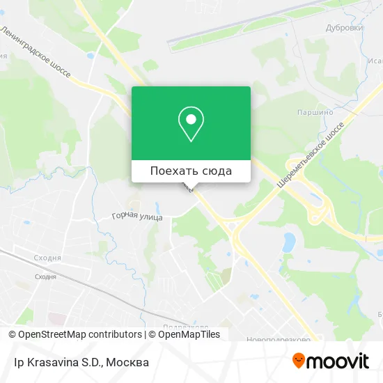 Карта Ip Krasavina S.D.