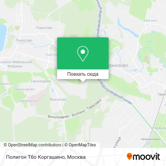 Карта Полигон Тбо Коргашино