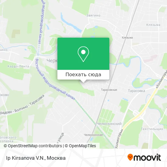 Карта Ip Kirsanova V.N.