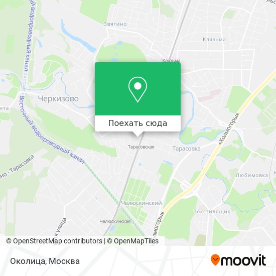 Карта Околица