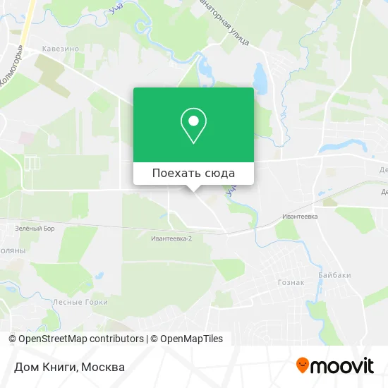 Карта Дом Книги