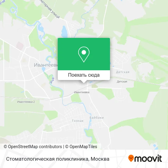 Карта Стоматологическая поликлиника