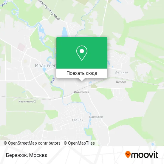 Карта Бережок
