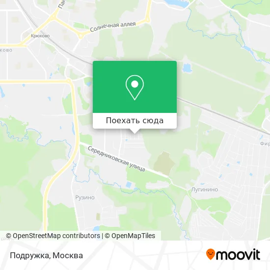 Карта Подружка