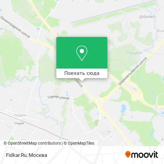 Карта Fidkar.Ru