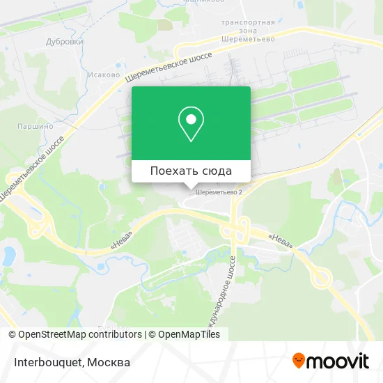 Карта Interbouquet