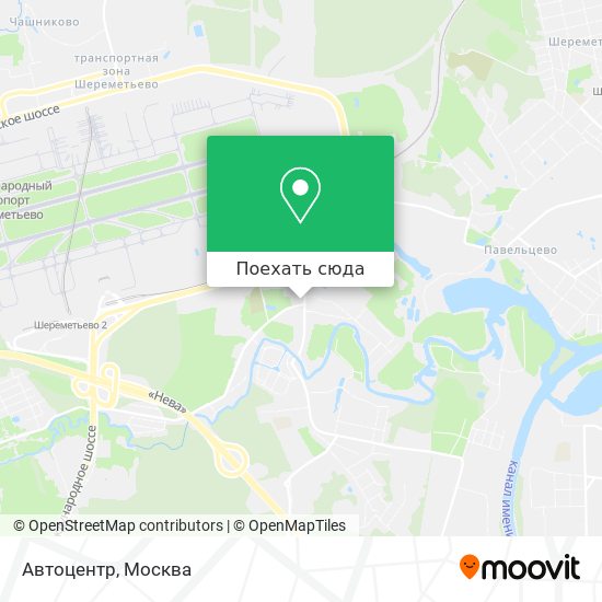 Карта Автоцентр