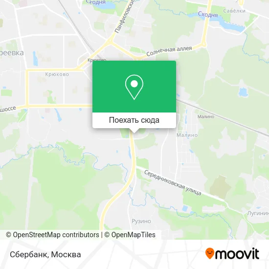 Карта Сбербанк