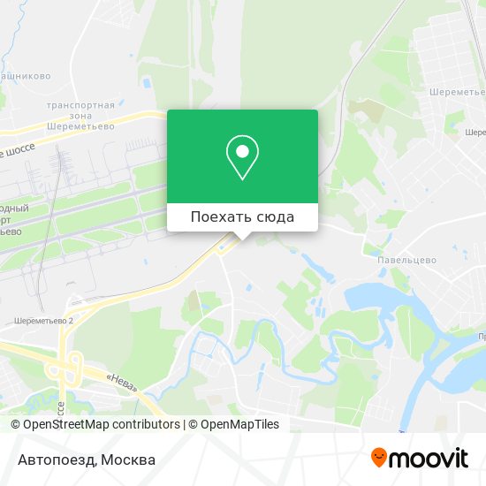 Карта Автопоезд