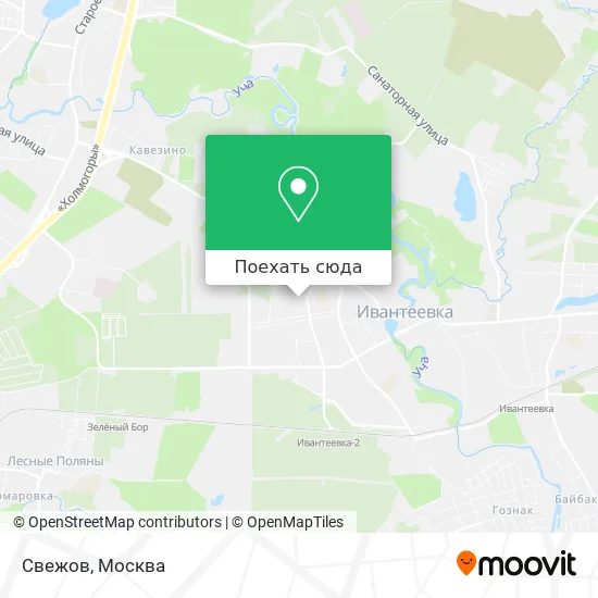 Карта Свежов