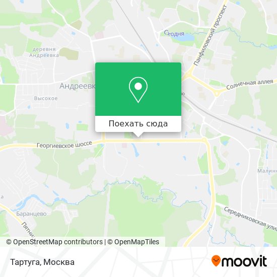 Карта Тартуга