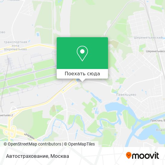Карта Автострахование